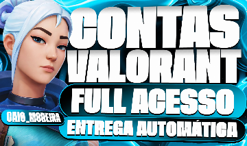 [MENOR PREÇO] CONTA SMURFS VALORANT COMPETITIVO, TODOS OS RANKS, FA