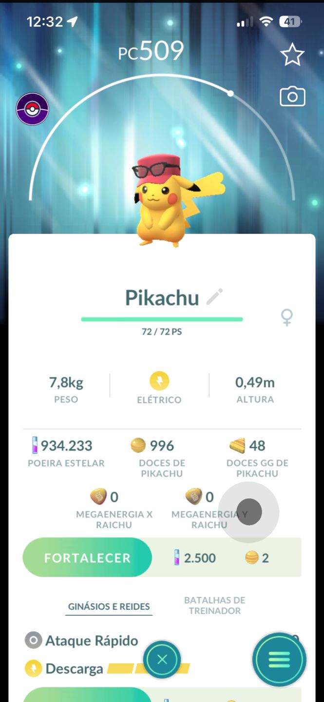 Conta Pokemon go para colecionador