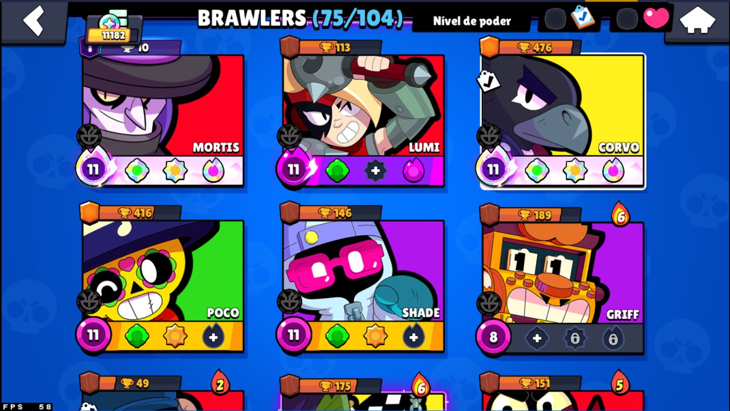 Conta De Brawl Stars 2025