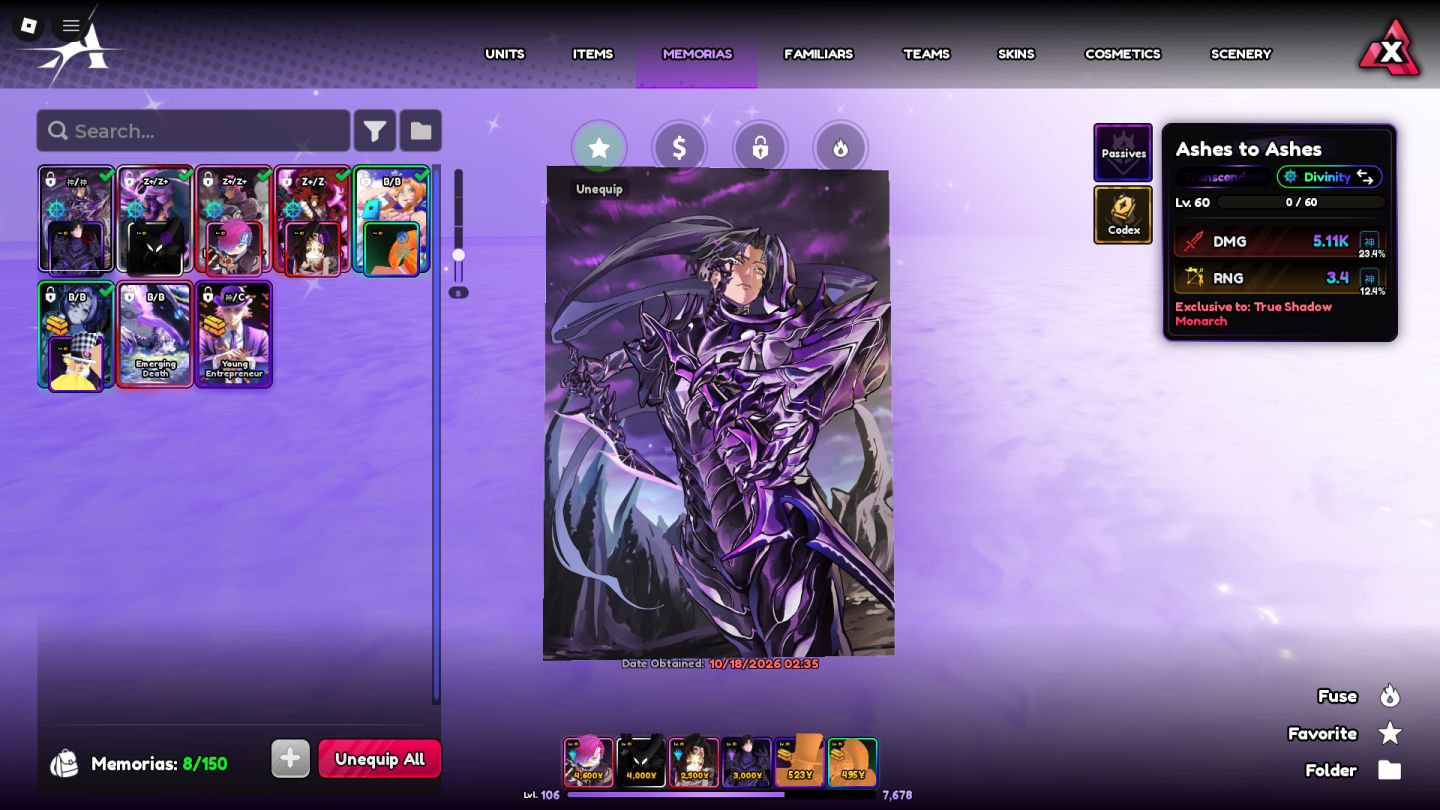 CONTA ANIME VANGARDS META COM NOVO SUNG