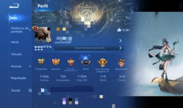 (Acesso full) Conta hok NOBREZA 9 | 7 flawless