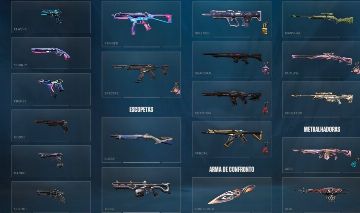 Conta valorant Ascendente com muitas skins