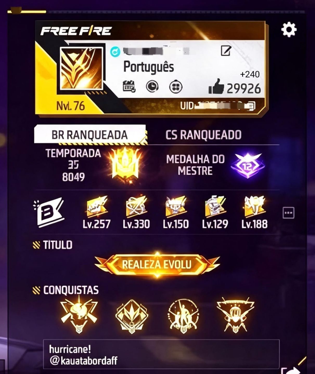 1540 LIKES NO FREE FIRE VIA ID MENOR PREÇO!!!