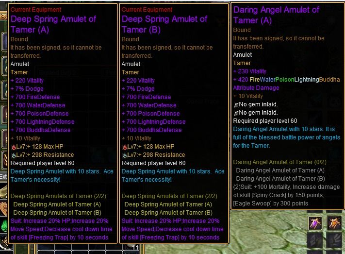 Tamer Full DR PvE +12