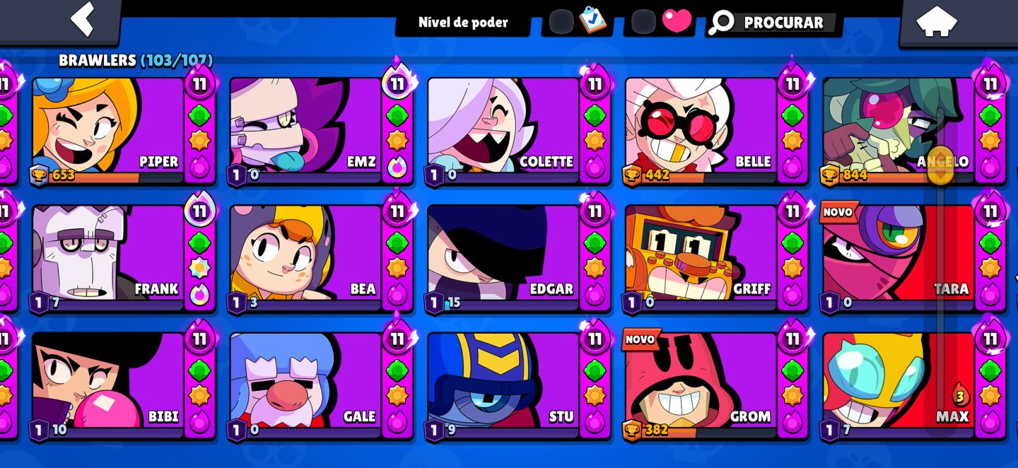 Conta Muito Apelona ! 53K de Troféu + 46 Nível Max com Hiper