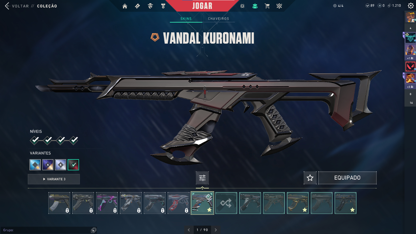 Conta de Valorant e LoL, muito boa e barata, ambas com muitas skins