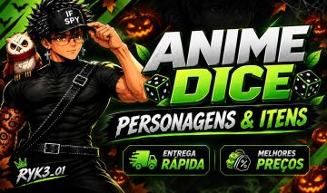 [HALLOWEEN] ANIME DICE ROBLOX - DADO DE ANIME | PERSONAGENS | ITENS | GEMAS |