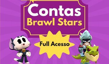 MELHORES CONTAS BRAWL STARS NA PROMO!