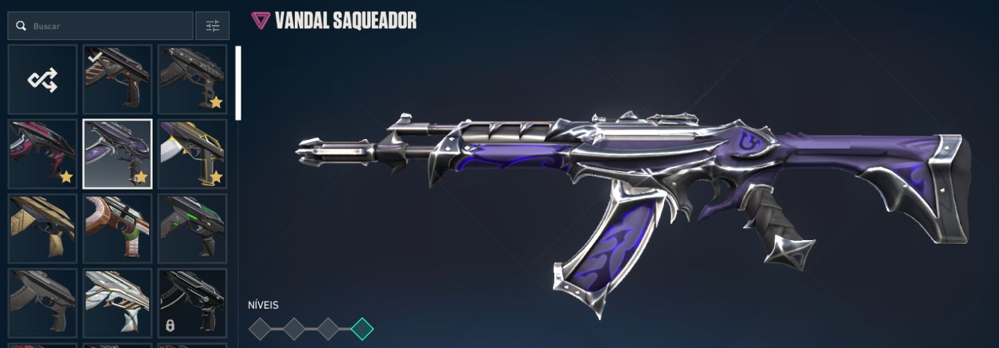 Conta de valorant com o pacote da champions 2026 e com 19 skins extras