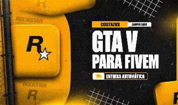 [MAIS VENDIDO] GTA V PARA FIVEM [ENTREGA AUTOMÁTICA]