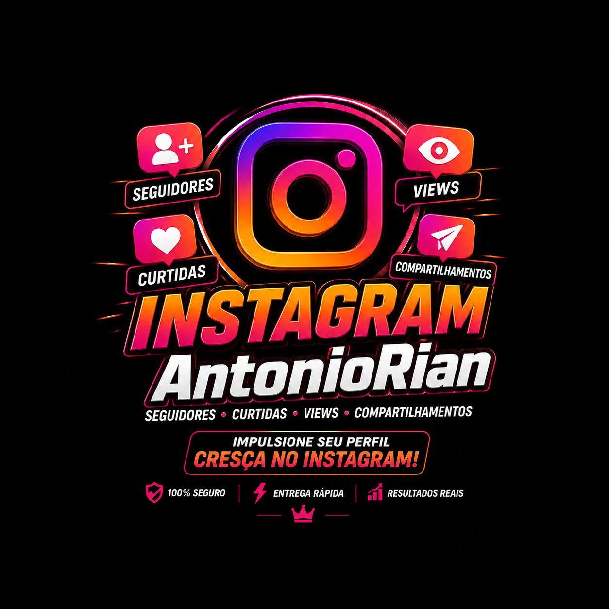 [MAIS VENDIDO DO SITE] SEGUIDORES INSTAGRAM - CURTIDAS, VIEWS, SAVES !
