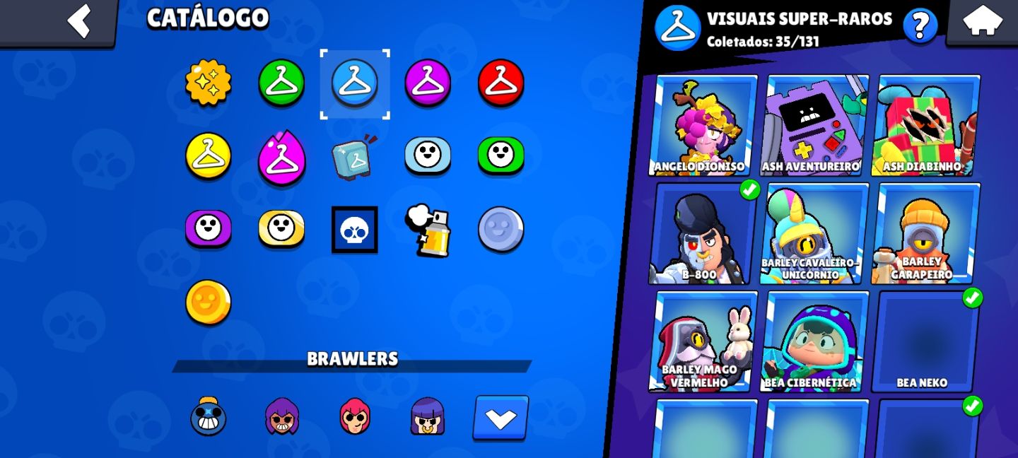 Conta de Brawl star
