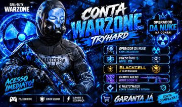 Conta Iridescente Season 5, Operador da NUKE, Blackcell 100% season 5 e 4.