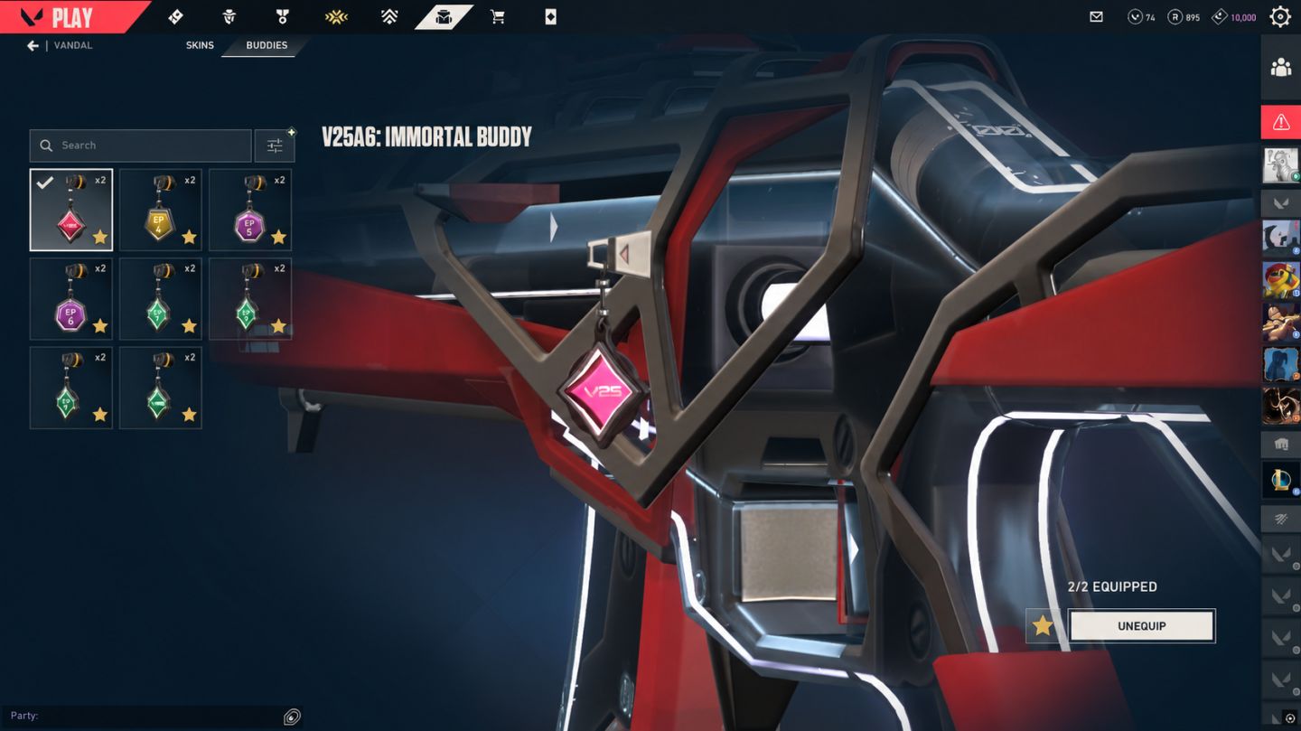 CONTA GEMADA VALORANT MUITAS SKINS PEAK ELO IMORTAL