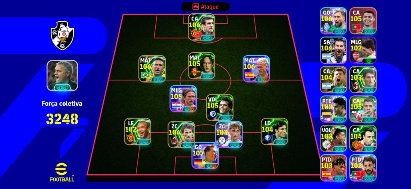 Conta Efootball boa pra chegar a primeira divisão