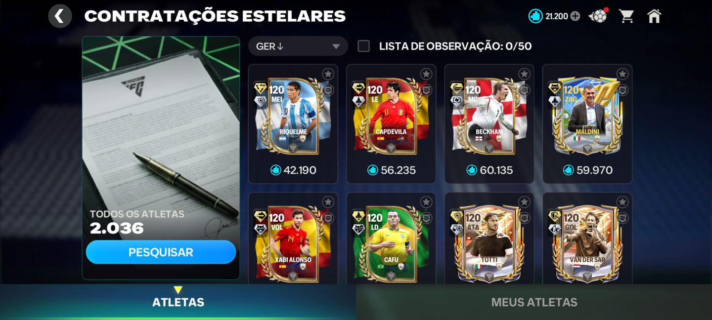 Conta de FC MOBILE 3 Anos