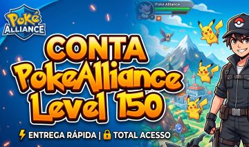 Contas Poke Alliance(PKA) Level 150+ | Entrega Rápida | Total Acesso