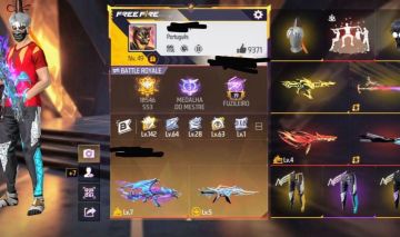 Conta de free fire prime 6