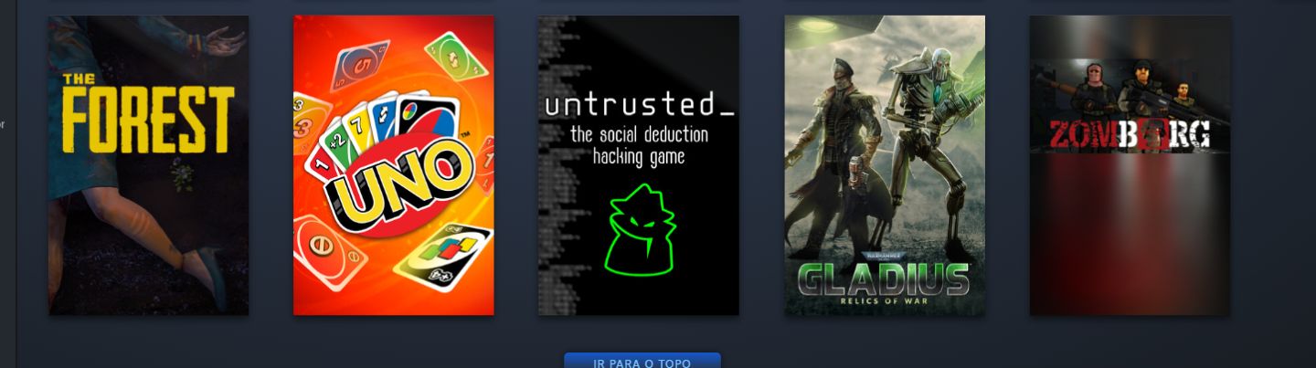 Conta steam total acesso com alguns jogos