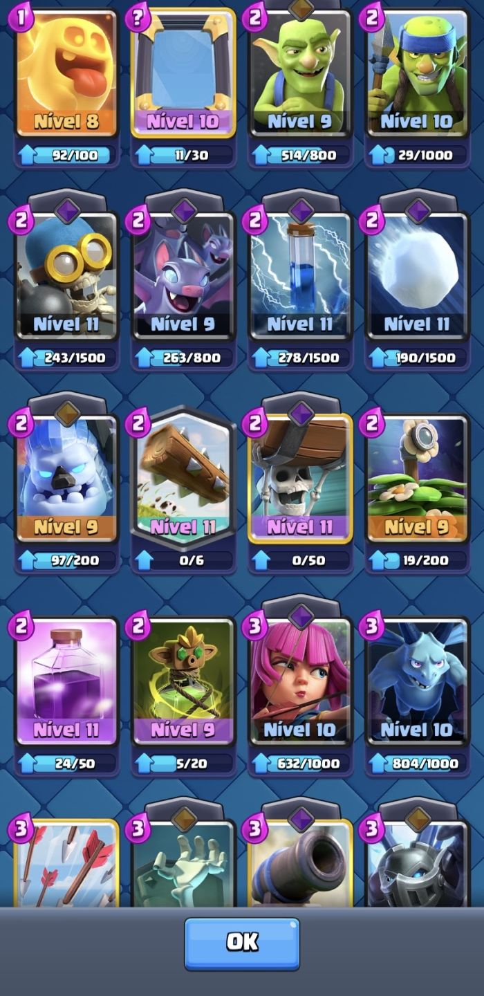 CONTA DO CLASH DE 7000 TROFÉUS!