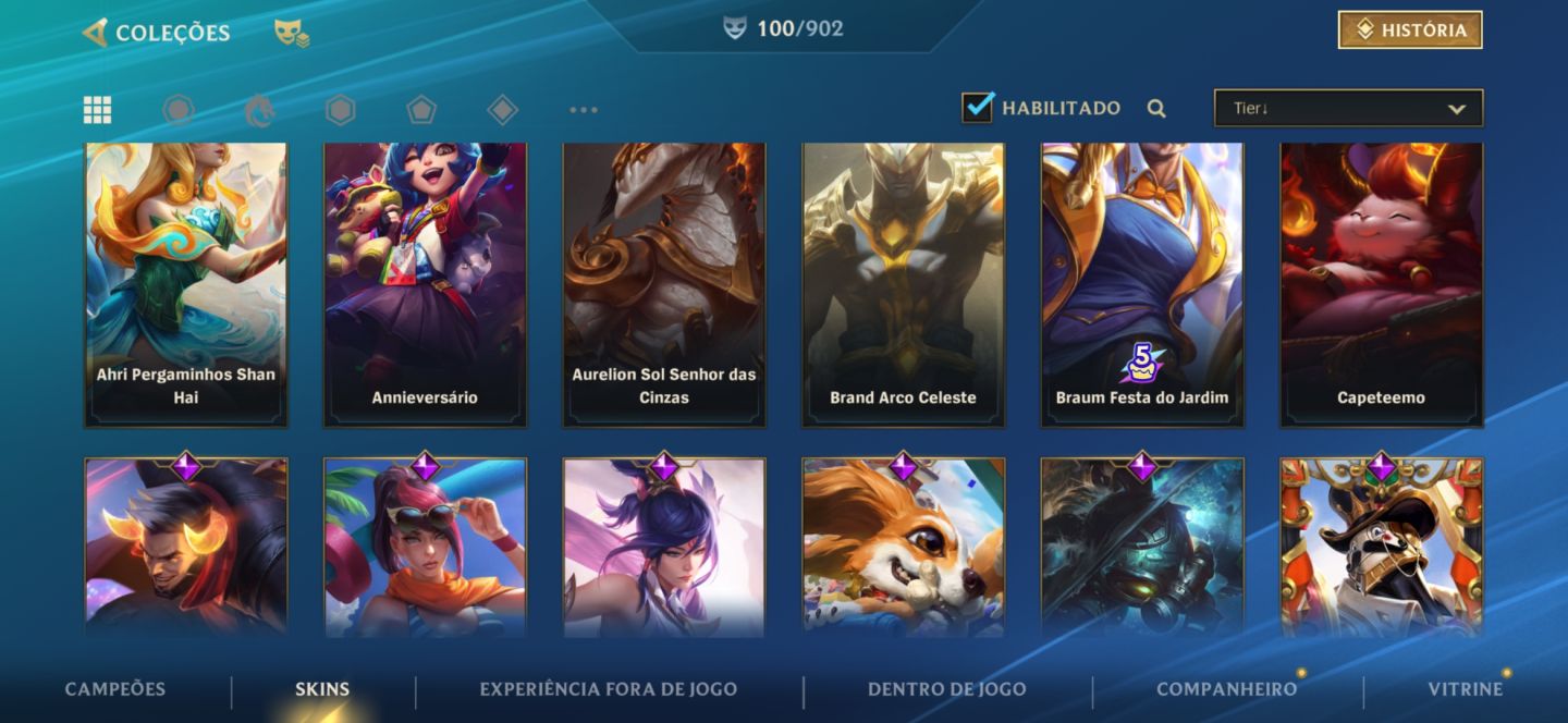 Conta de wr