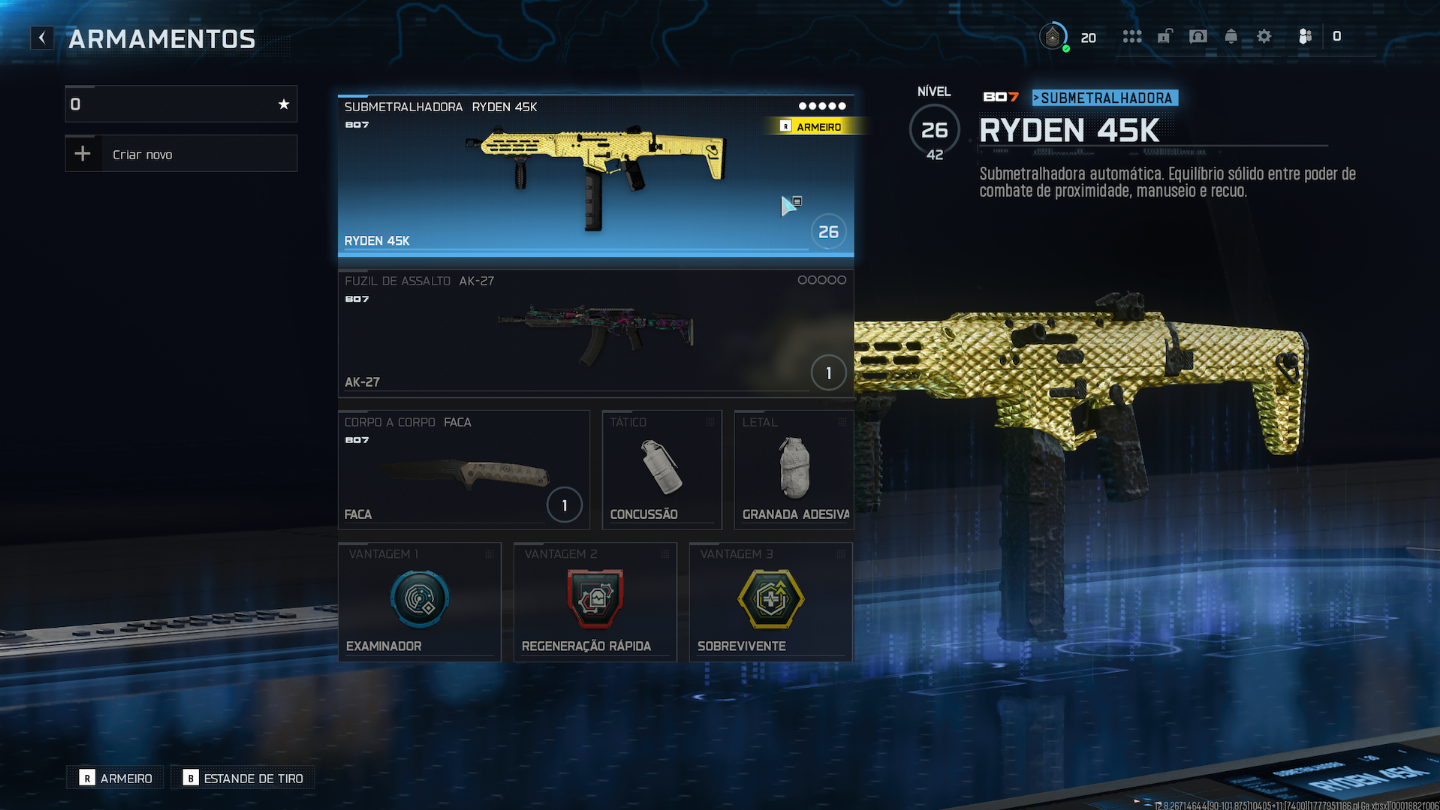CONTA WARZONE / DRAGÃO DOURADO / OPERADORES / FULL ACESSO