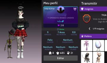 Conta avakin life lvl 24 Feminina