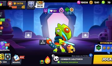 [CRIADOR DA CONTA] Conta brawl stars 54k trofeus antiga 2019