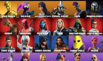 Conta Fortnite e Rematch