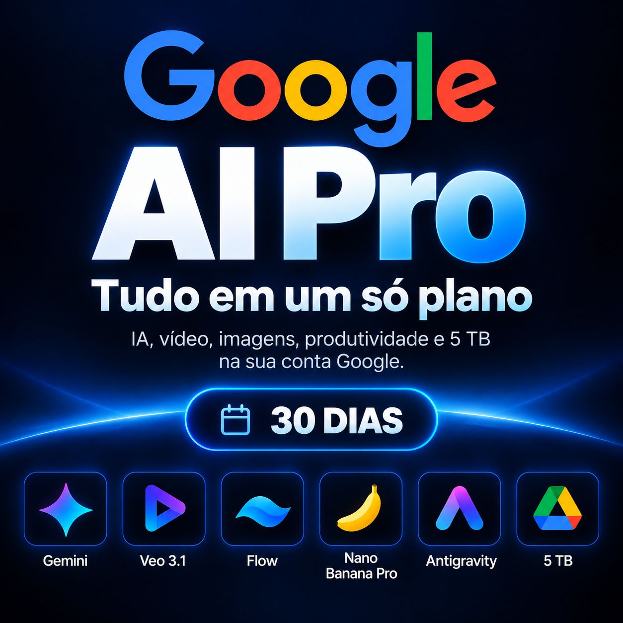 Gemini 3 Pro + Veo 3.1 + 1k Flow + Omni Flash | 5 TB
