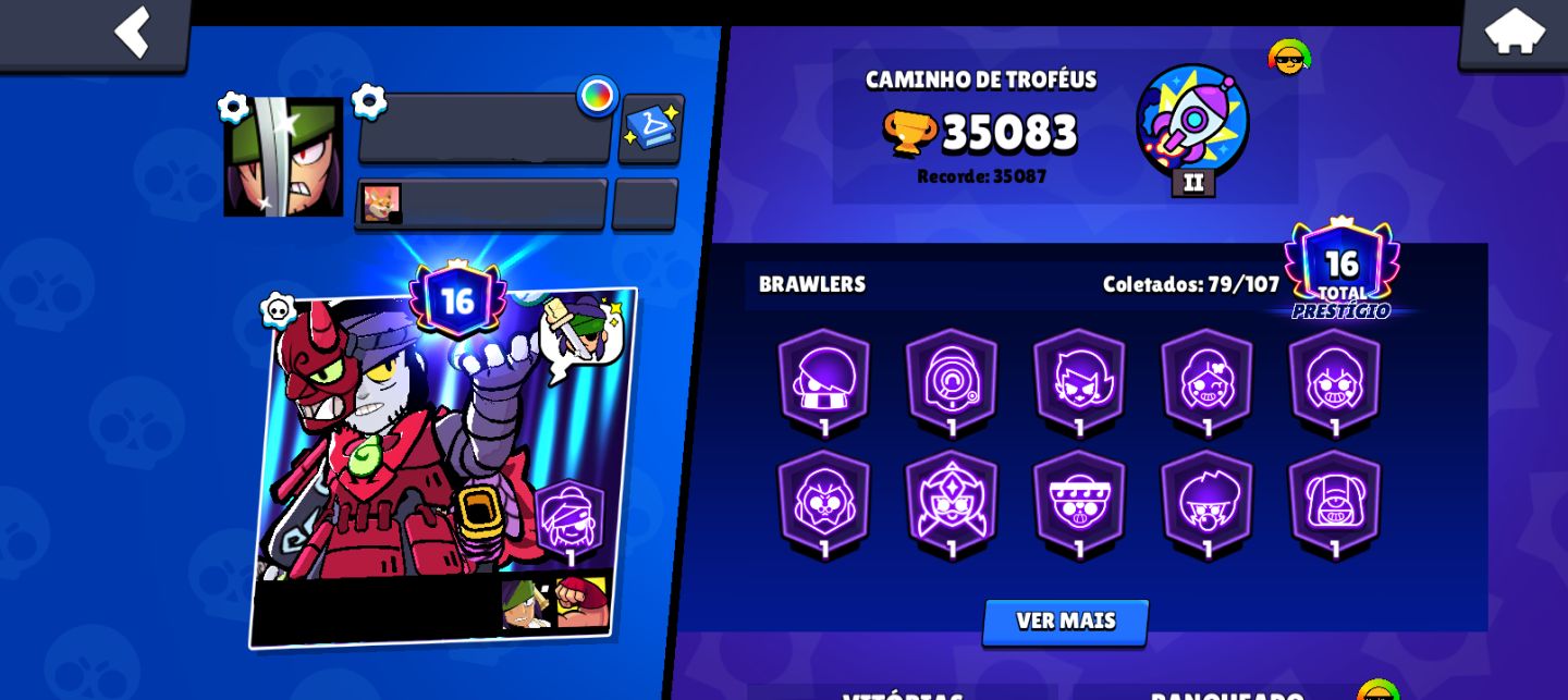 CONTA DE BRAWL STARS A VENDA|Estou disposto a negociar preços.