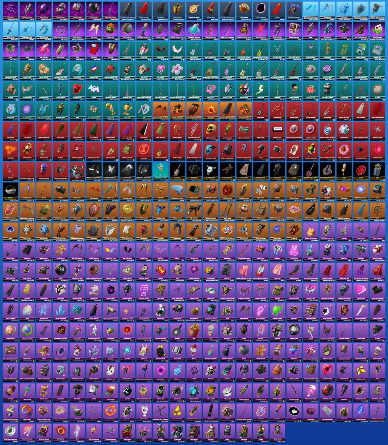 CONTA FORTNITE +650 SKINS | CAPÍTULO 1 TEMPORADA 6 | SALVE O MUNDO FUNDADOR |