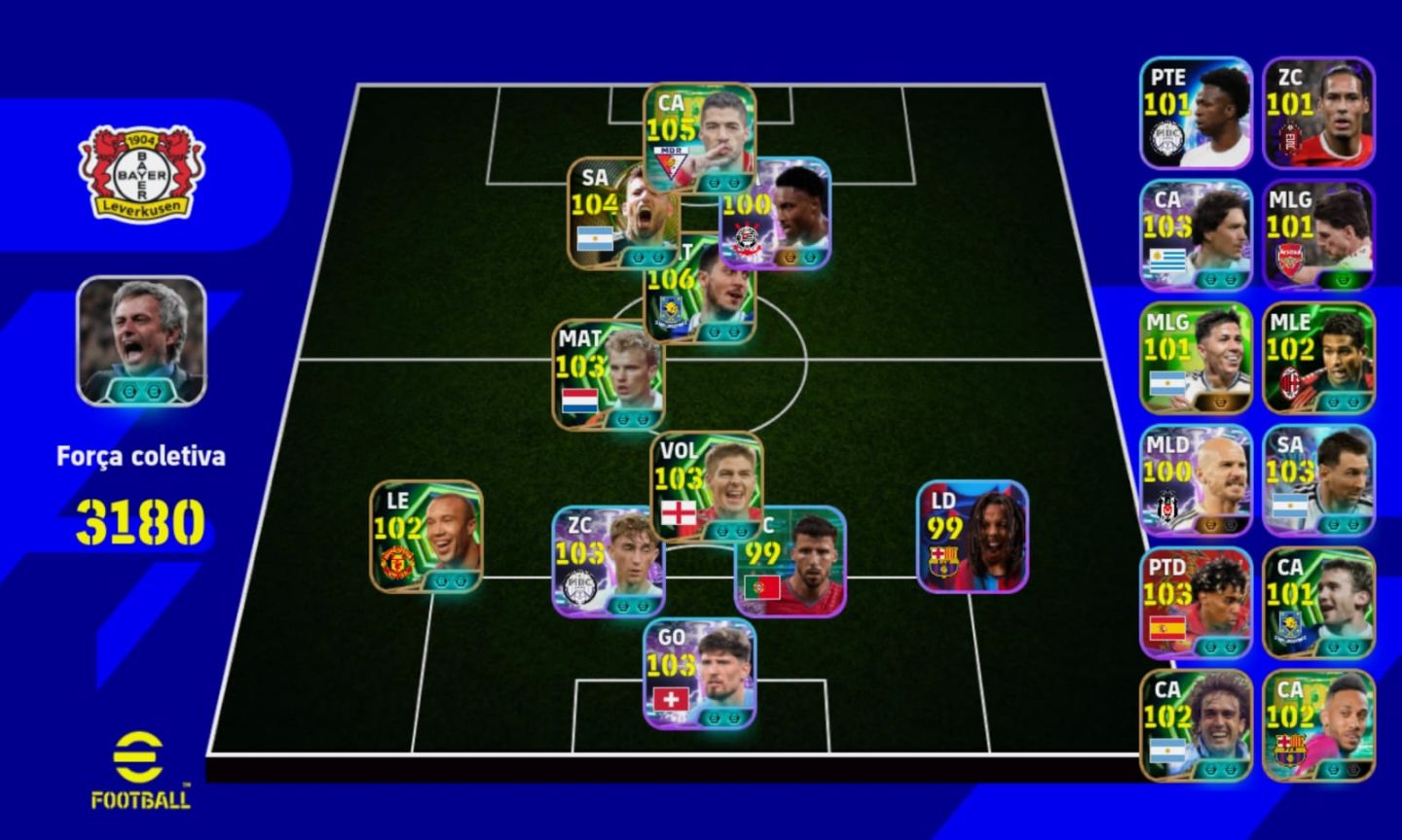 CONTA EFOOTBALL RARA! VITINHO BLITZ + AGUERO BLITZ + SUÁREZ BLITZ + HAZARD E+++!