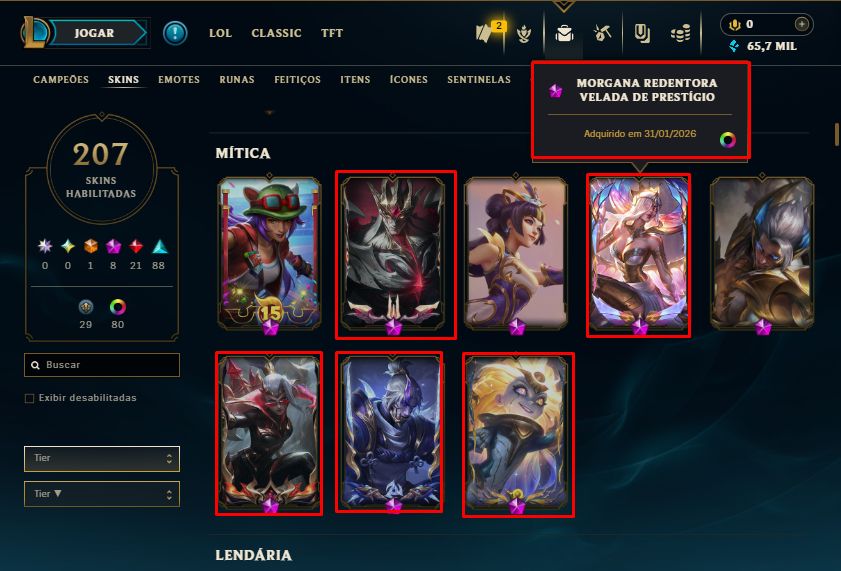 [CONTA RARA] HANDLEVEL LVL 258 DE 2013+RAMMUS REI+KAULE JUIZA+ DADOS DA CONTA