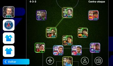 CONTA EFOOTBALL MOBILE COM VÁRIOS ÉPICOS BONS!