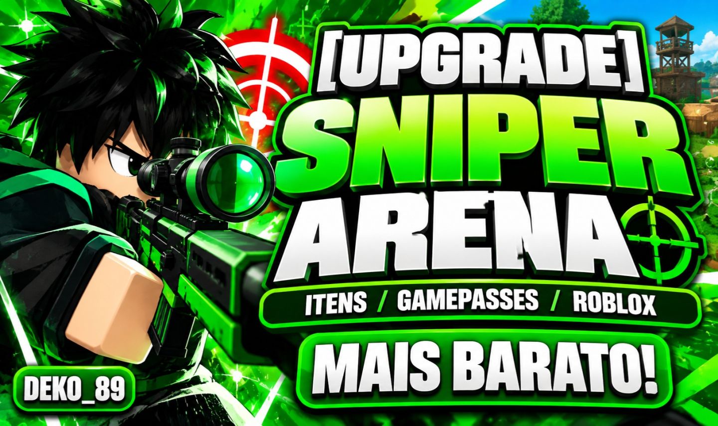 (UPGRADE) SNIPER ARENA - ARENA SNIPER/ITENS/GAMEPASSES/ROBLOX