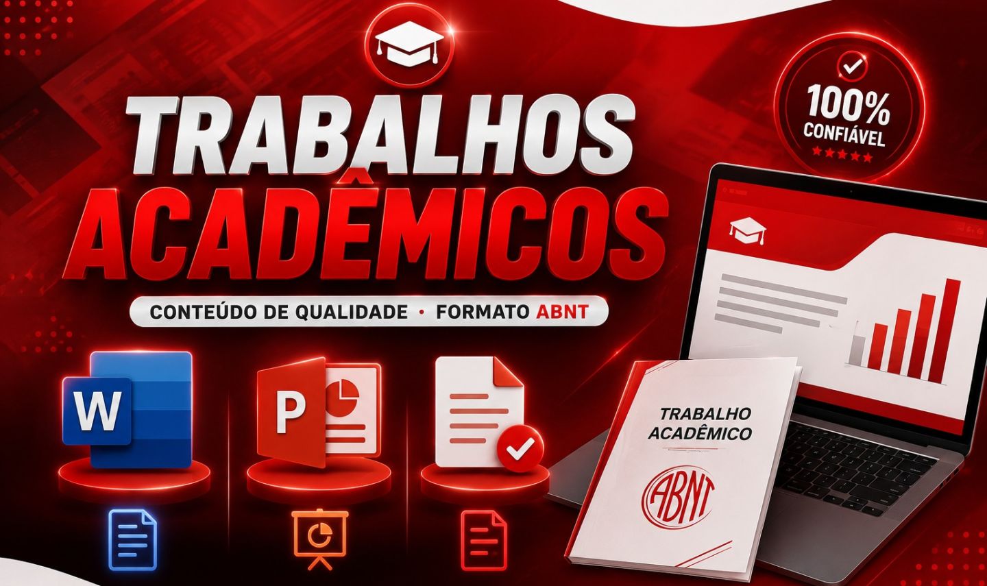 Criação de TRABALHO - resumo / slide / tarefa / word / relatório / slides / tcc
