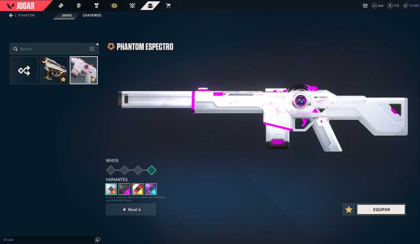 Conta Valorant Com Karanbit ion e Outras Skins