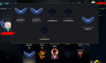 CONTA DIAMANTE 3 208 SKINS + RECOMPENSAS MESTRE/GM