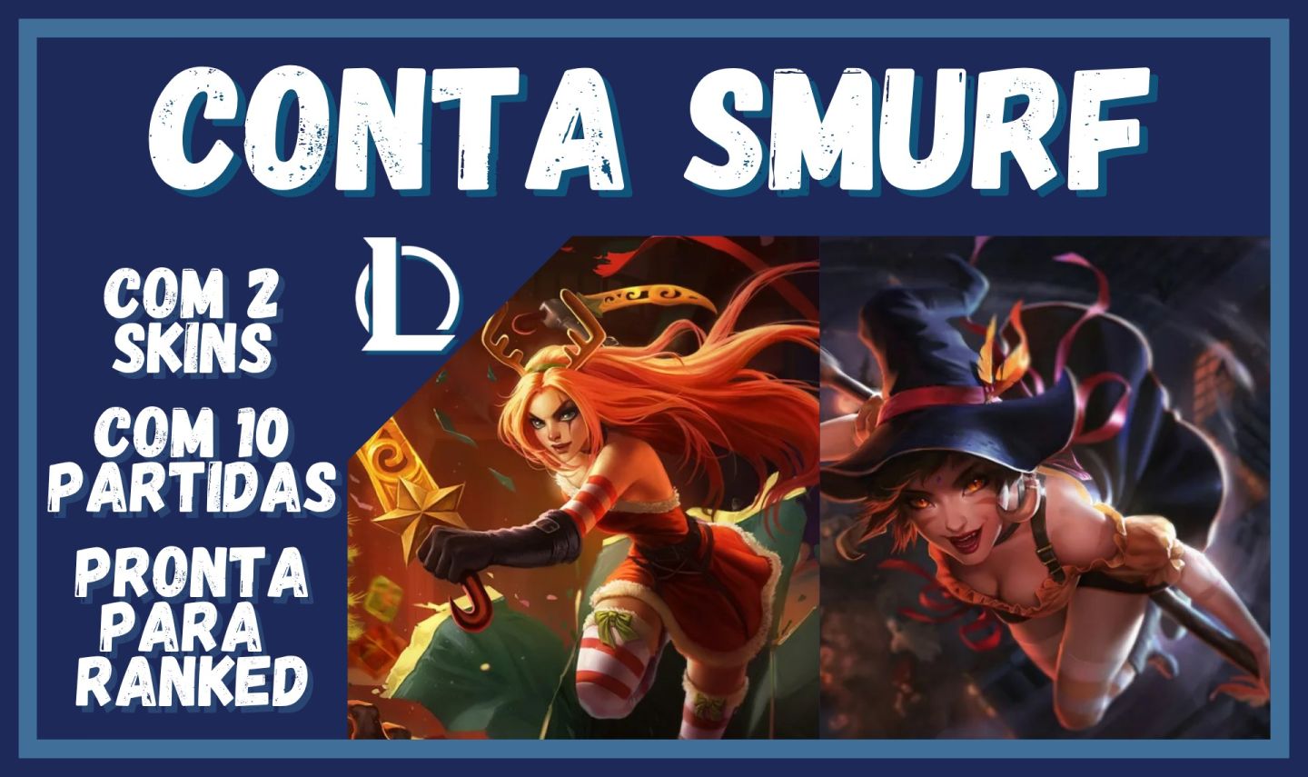 CONTA COM 2 SKINS - LVL 32 PRONTA PARA RANKED!!!