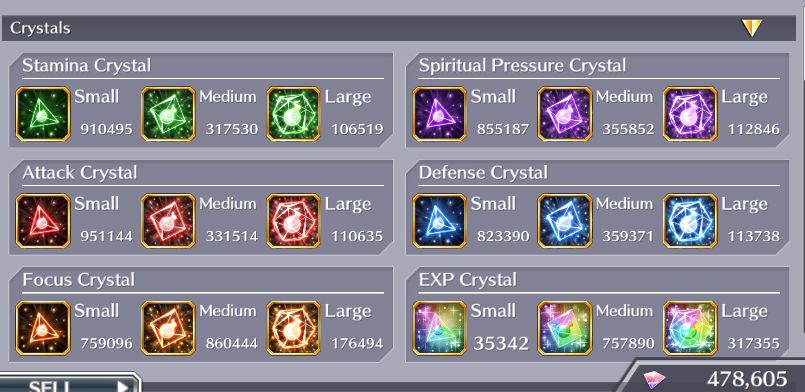 BBS/ 50510 Orbs/ Gremmy - Grimm- Ulqui/1036 BBS/ 7937 Accessory Tickets