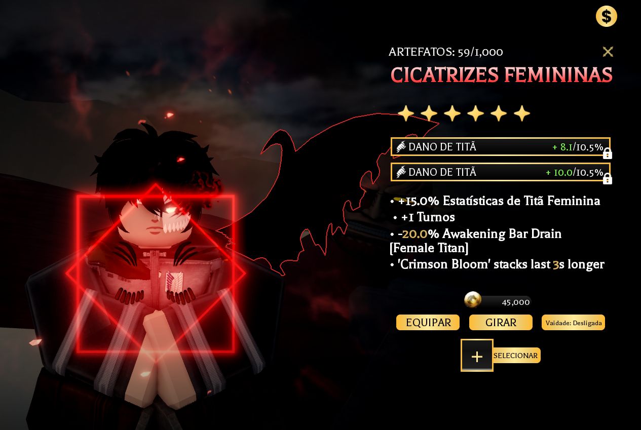 ITENS AOT REVOLUTION ENTREGA RÁPIDA 100% SEGURA FAMILIA FRITZ E HELOS.