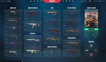 Valorant Conta Full Acesso | +80 Skins