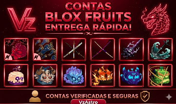 [IMPERDÍVEL] CONTAS BLOX FRUITS COM O MELHOR PREÇO!