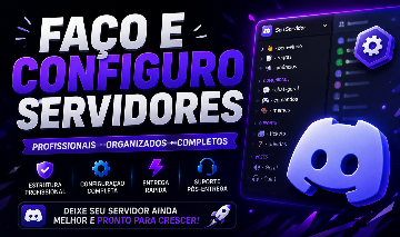 MONTO SEU SERVIDOR - DISCORD