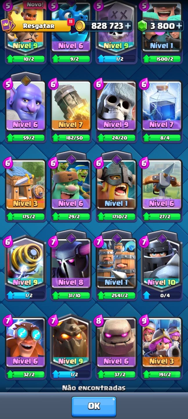 Clash Royale: Conta full 4,05K Gemas, 4722 Troféus