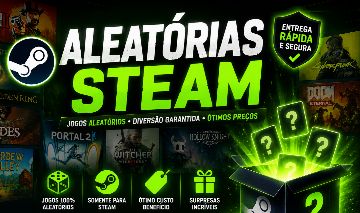 Keys Aleatórias Steam PADRÃO!!