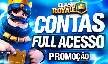 CONTA CLASH ROYALE FULL ACESSO - PERMANENTE MENOR PREÇO DA GGMAX.