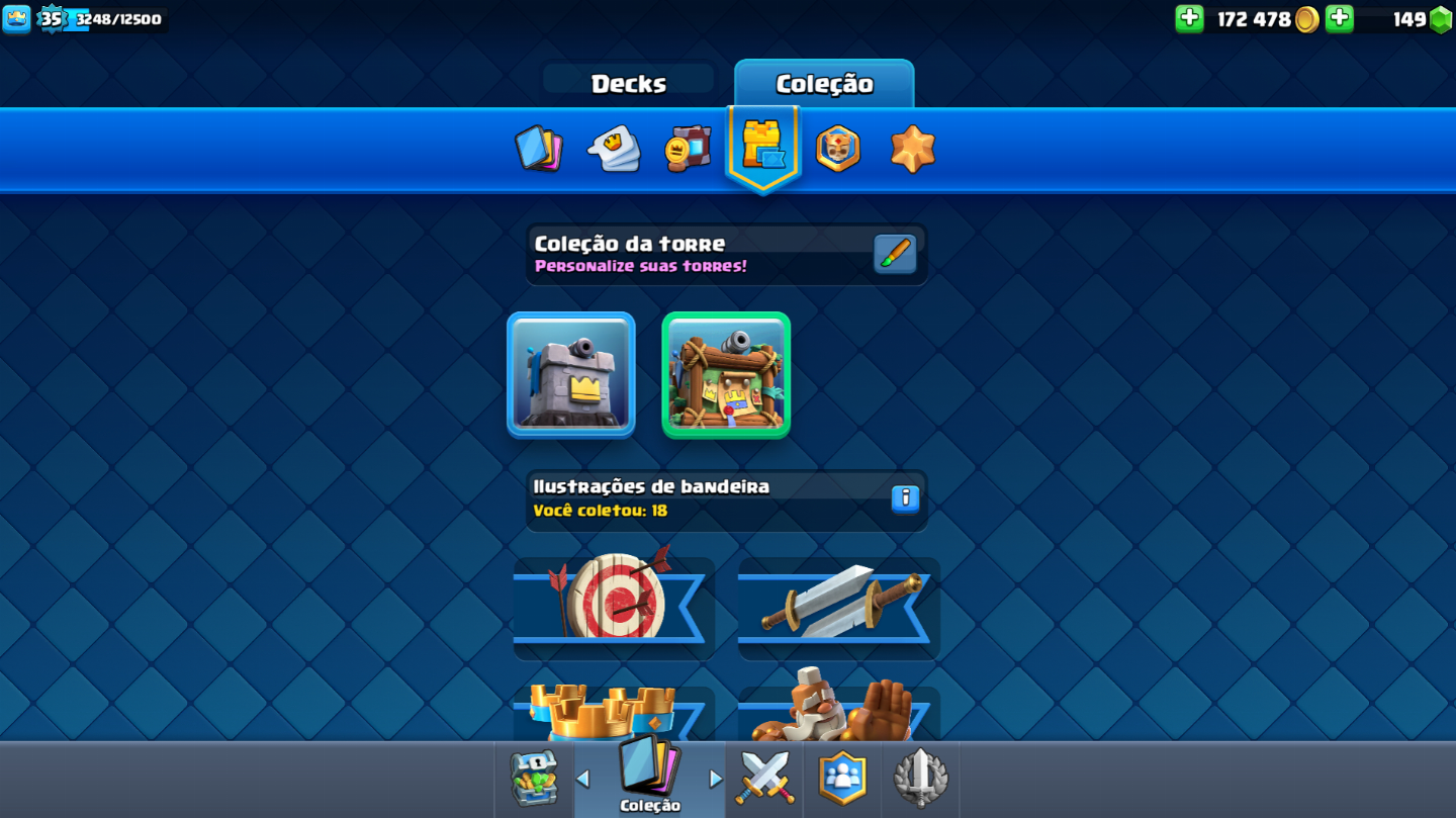 (PROMOÇÃO IMPERDIVEL 7 DIAS) CONTA CLASH ROYALE + BRAWL STARS