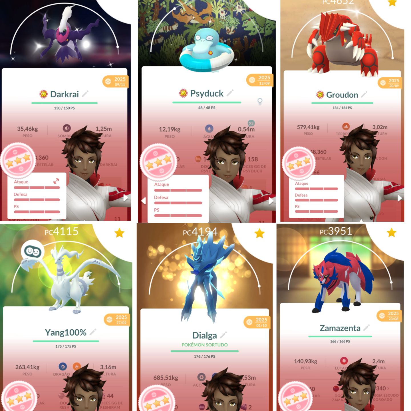 Pokémon GO Level 70 | 709 Shiny | 290 Hundo | Darkrai Shundo NUNCA BANIDA!